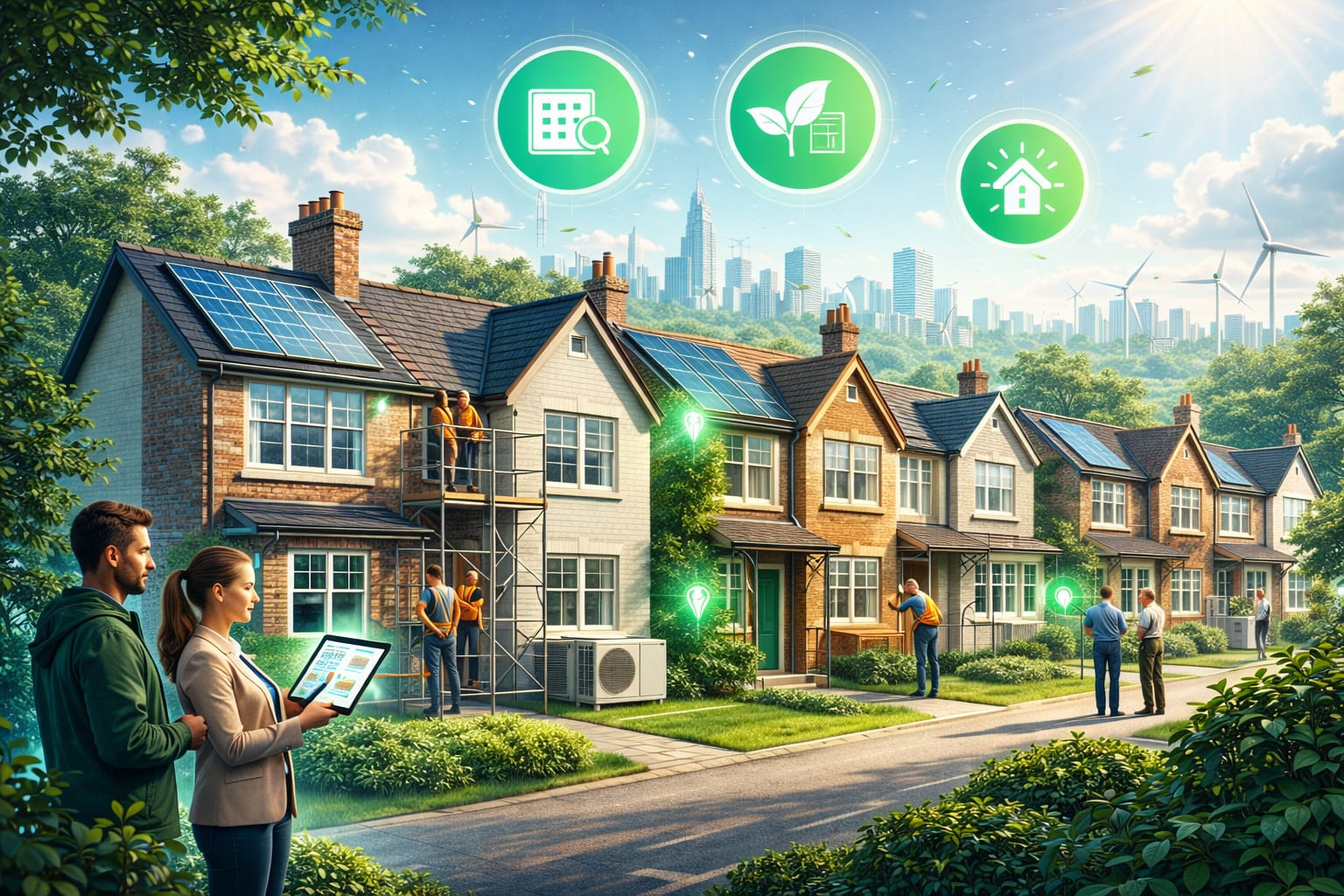 UK retrofit buildings